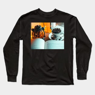 Coffee & book Long Sleeve T-Shirt